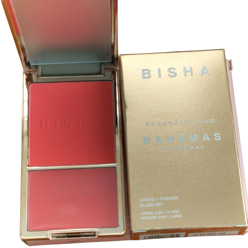 BISHA ESSENTIAL DUO Bahamas Colorway- Creme + Powder Blush Set